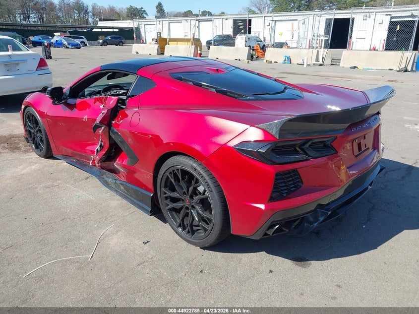 Vin: 1g1yb2d45p5115026, lot: 45420164, chevrolet corvette stingray rwd  2lt 20233