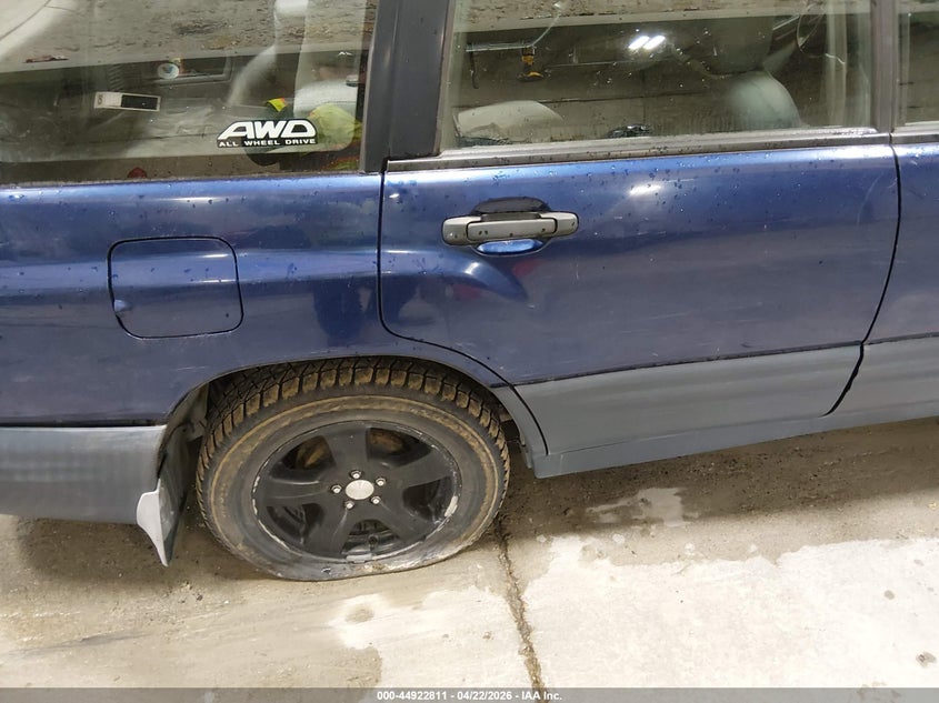 2001 Subaru Forester L VIN: JF1SF63571G768073 Lot: 44922811