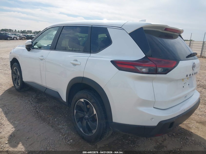 VIN JN8BT3BA2SW343887 2025 NISSAN ROGUE SV FWD