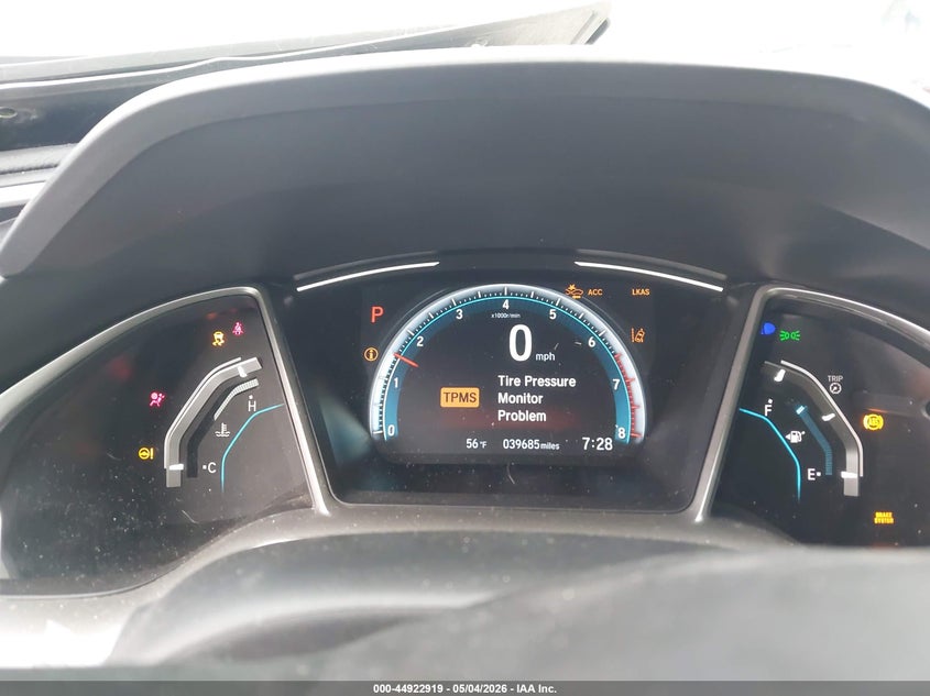 2021 HONDA CIVIC 1.5L I-4 DI, DOHC, V(VIN: 19XFC1F73ME204686