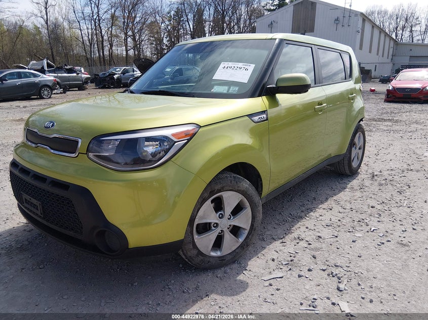 Vin: kndjn2a2xf7778954, lot: 45420355, kia soul 20152