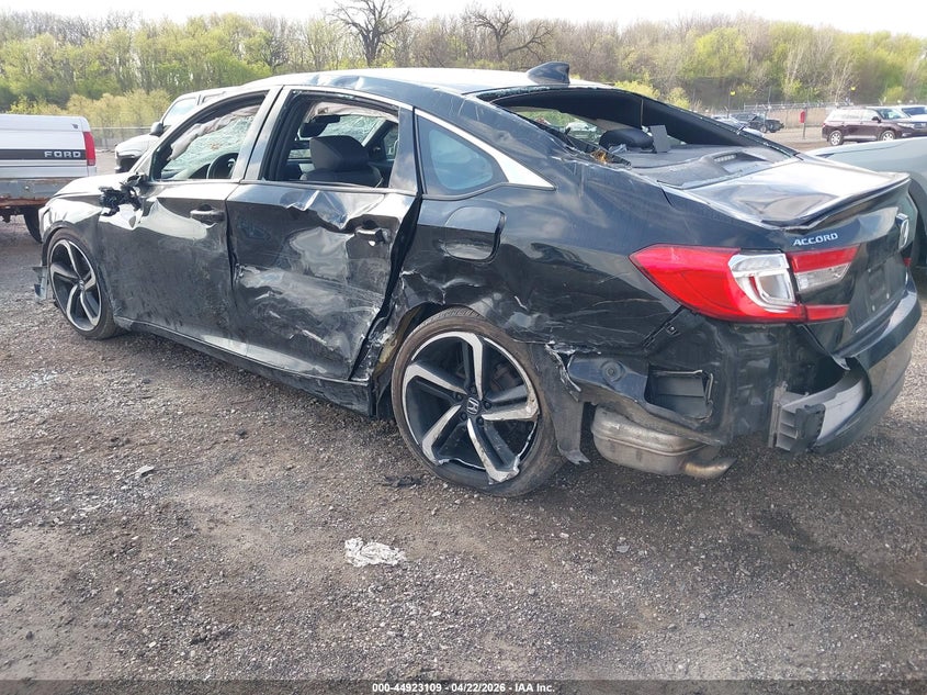 Vin: 1hgcv1f34ka160659, lot: 45420488, honda accord sport 20193