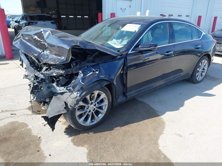 Vin: 1g6dt5rk2m0115878, lot: 45420535, cadillac ct5 premium luxury 20212