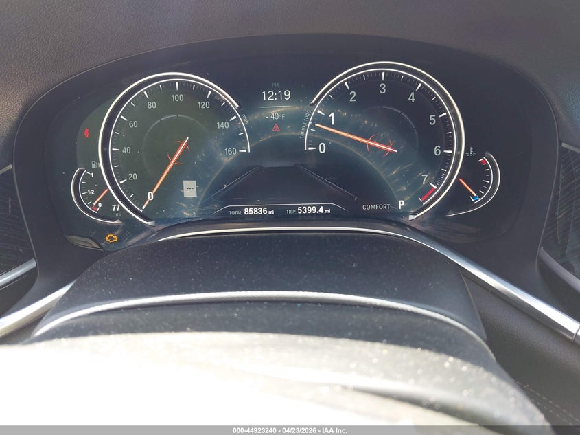 2018 BMW 740I VIN: WBA7E2C54JB216293 Lot: 44923240