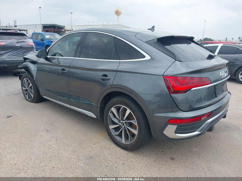 Vin: wa15aafy0p2028752, lot: 45420626, audi q5 sportback premium plus 45 tfsi s line quattro s tronic 20233