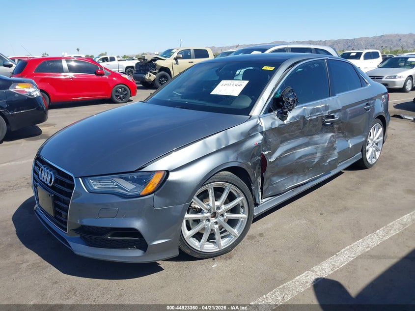 Vin: wauj8gff7g1014027, lot: 45420739, audi a3 2.0t premium 20162