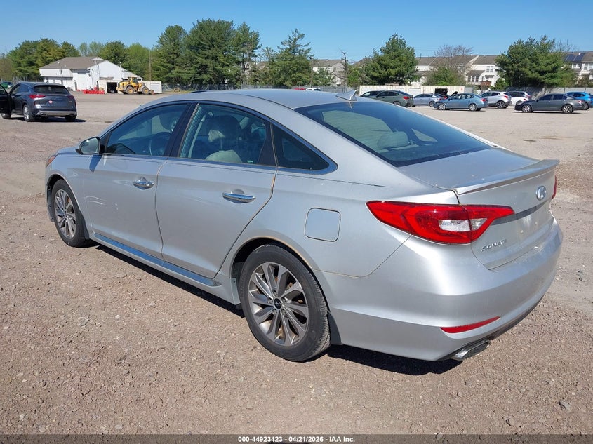VIN 5NPE34AF7HH587187 2017 HYUNDAI SONATA SPORT