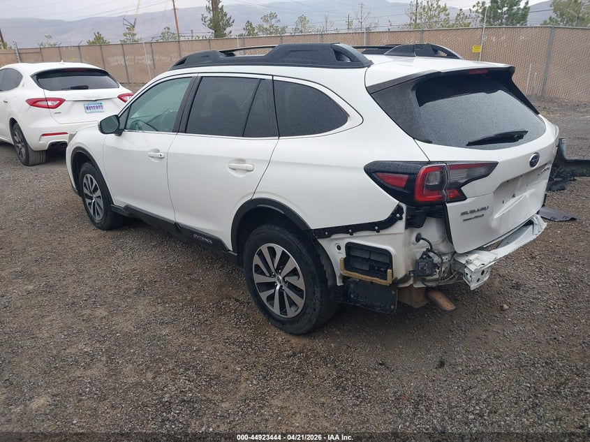 Vin: 4s4btadc2n3200440, lot: 45420823, subaru outback premium 20223