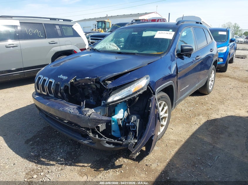 2016 JEEP CHEROKEE SPORT UTILITY VEHICLE 2.4L I-4 VVT, 184HP