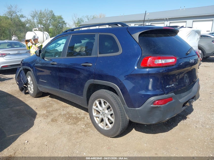 2016 JEEP CHEROKEE SPORT UTILITY VEHICLE 2.4L I-4 VVT, 184HP