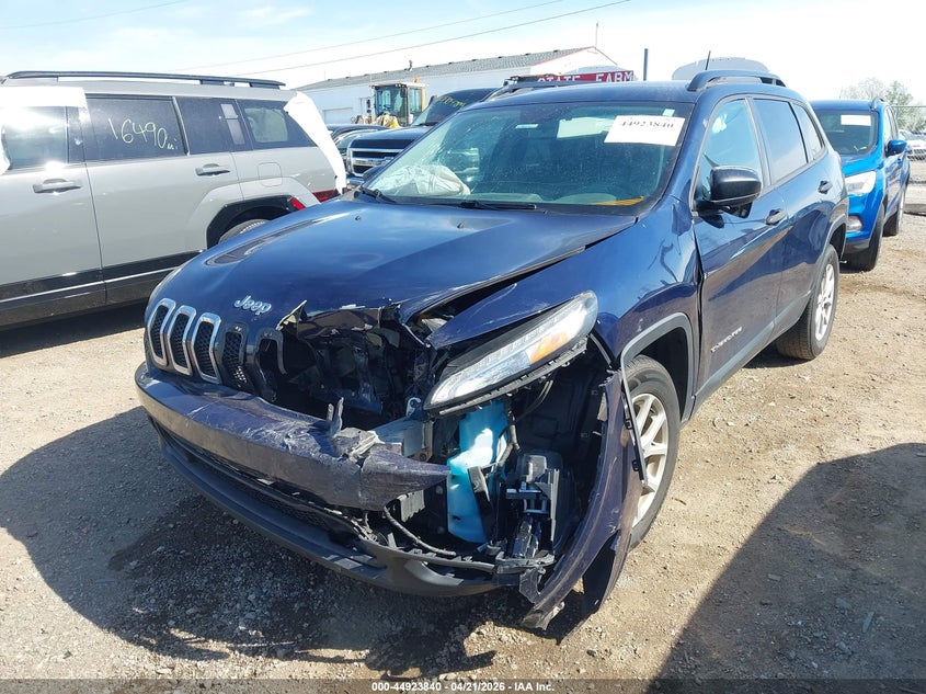 2016 JEEP CHEROKEE SPORT UTILITY VEHICLE 2.4L I-4 VVT, 184HP