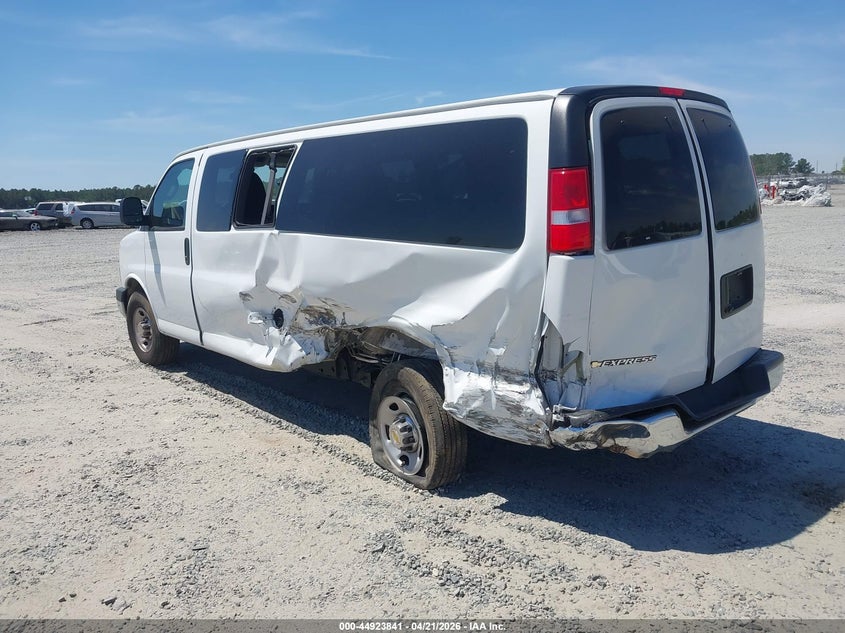 2025 Chevrolet Express Passenger Rwd 3500 Extended Wheelbase Lt