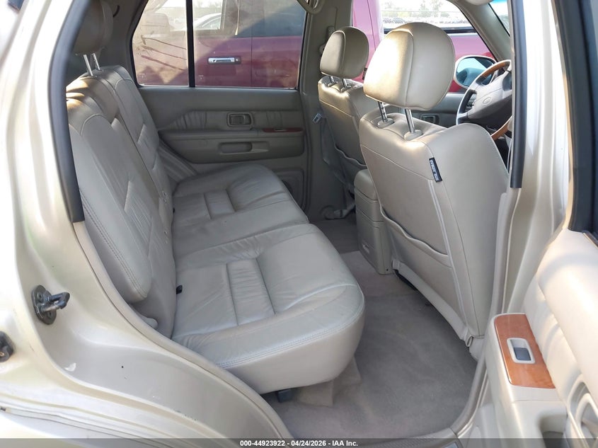 2001 Infiniti Qx4 Luxury VIN: JNRDR09X21W204563 Lot: 44923922