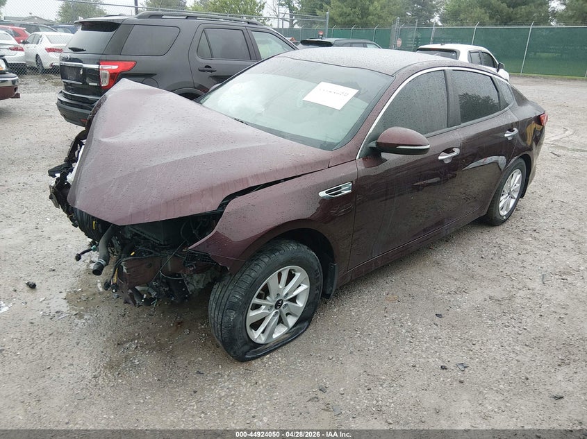 Vin: 5xxgt4l33gg093558, lot: 45421429, kia optima lx 20162
