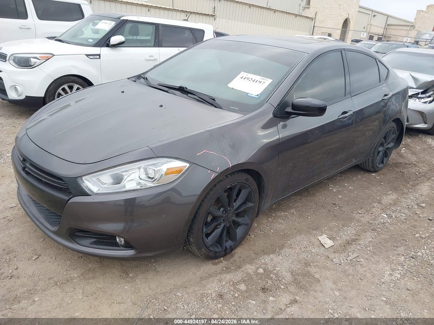 Vin: 1c3cdffa7gd819812, lot: 45421576, dodge dart sxt sport blacktop 20162