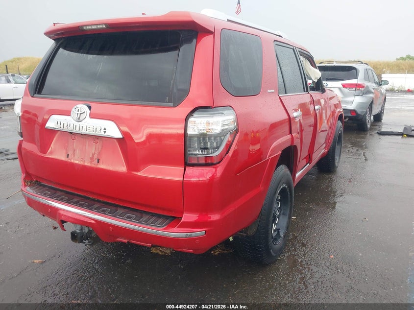 Vin: jtebu5jr2e5174262, lot: 45421586, toyota 4runner limited 20144