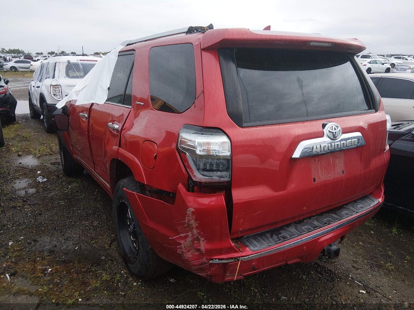 Vin: jtebu5jr2e5174262, lot: 45421586, toyota 4runner limited 20143