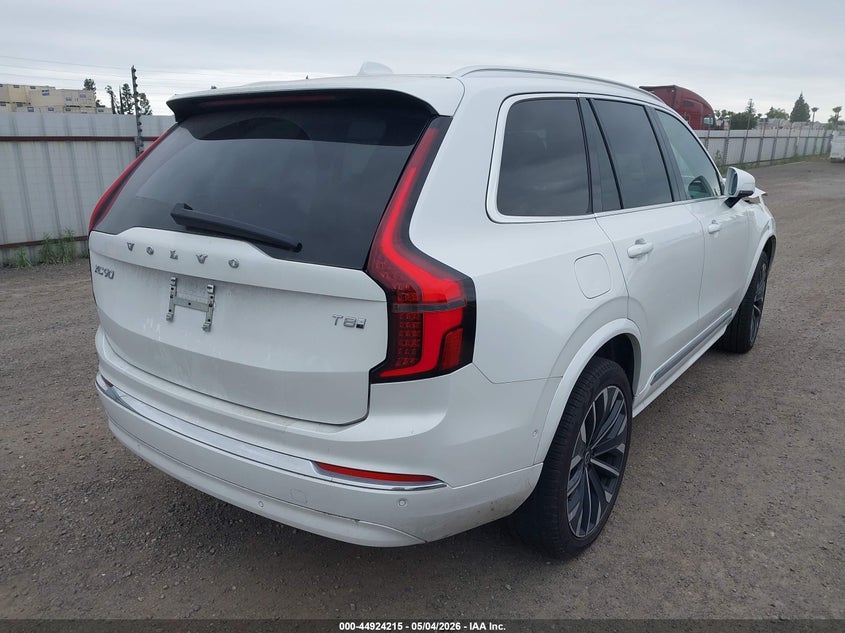 Vin: yv4h60pgxs1354039, lot: 45421594, volvo xc90 plug-in hybrid t8 ultra 7-seater 20254