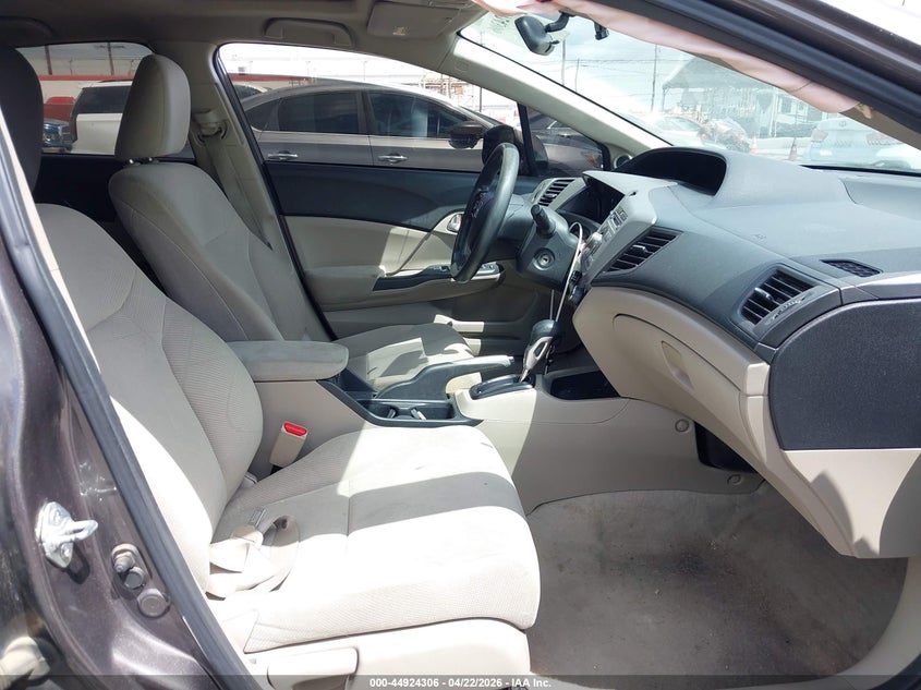 2012 Honda Civic 1.8 Ex grey Lot 111044924306 Vin 19XFB2F88CE307103