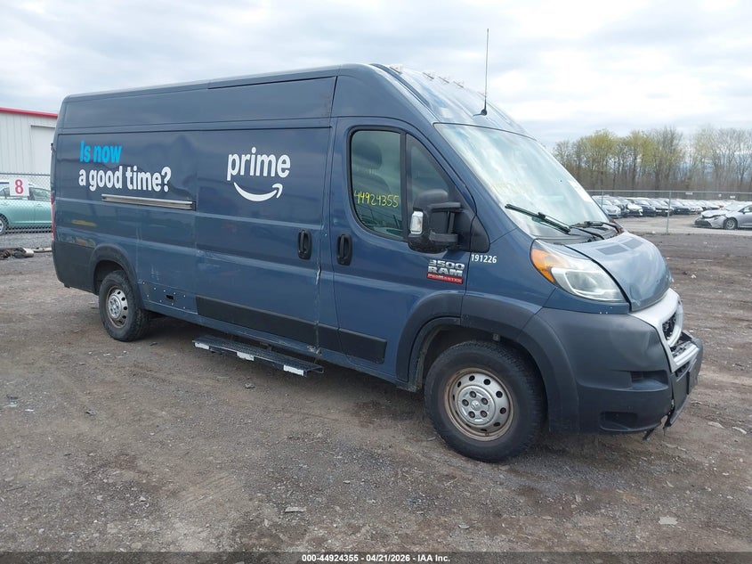 2020 RAM PROMASTER 3500 CARGO VAN HIGH ROOF 159 WB EXT