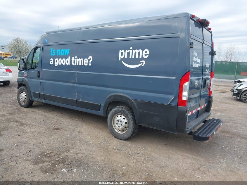 Vin: 3c6urvjg1le117511, lot: 45421734, ram promaster 3500 cargo van high roof 159 wb ext 20203