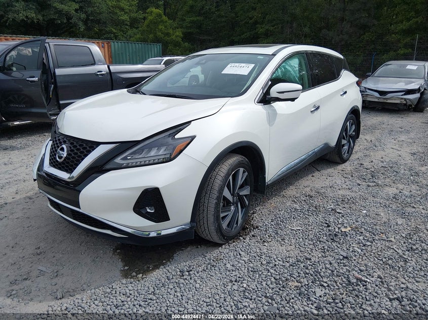 2022 Nissan Murano Sl Fwd 5N1AZ2CJ0NC113832 photo 1