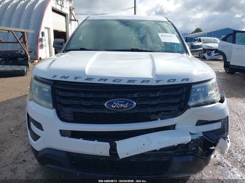 VIN 1FM5K8AT2KGA16990 2019 FORD POLICE INTERCEPTOR UTILITY