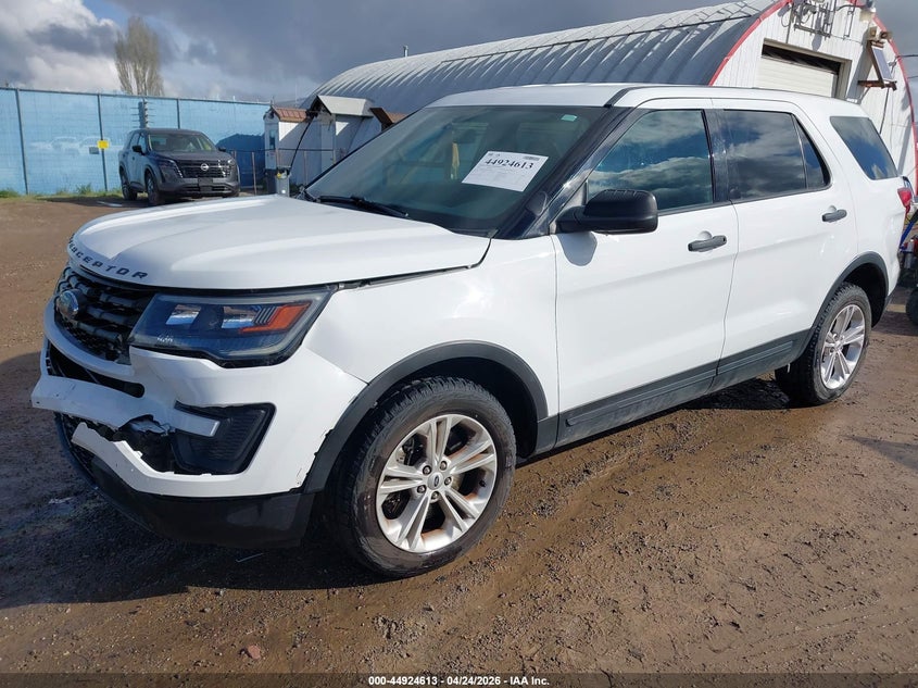 Vin: 1fm5k8at2kga16990, lot: 45421992, ford police interceptor utility 20192