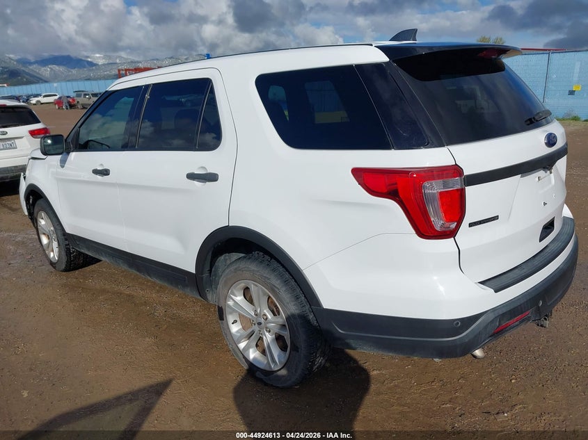 Vin: 1fm5k8at2kga16990, lot: 45421992, ford police interceptor utility 20193