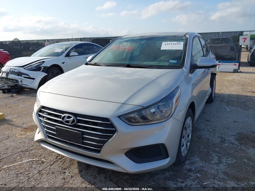 3KPC24A67NE187236 2022 HYUNDAI ACCENT SE photo 1