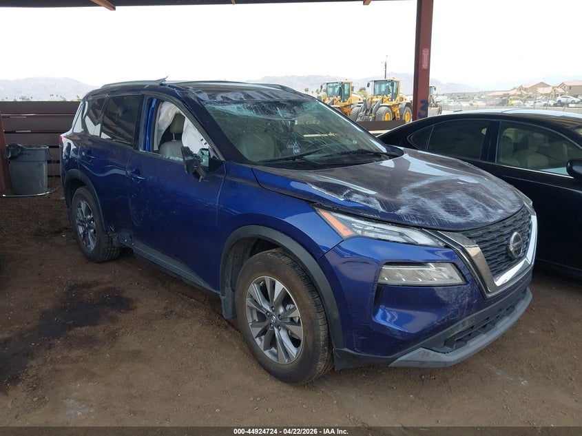 VIN JN8AT3BA0MW015995 2021 NISSAN ROGUE SV FWD