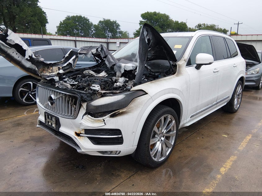 Vin: yv4a22pl3g1024305, lot: 45422147, volvo xc90 t6 inscription 20162