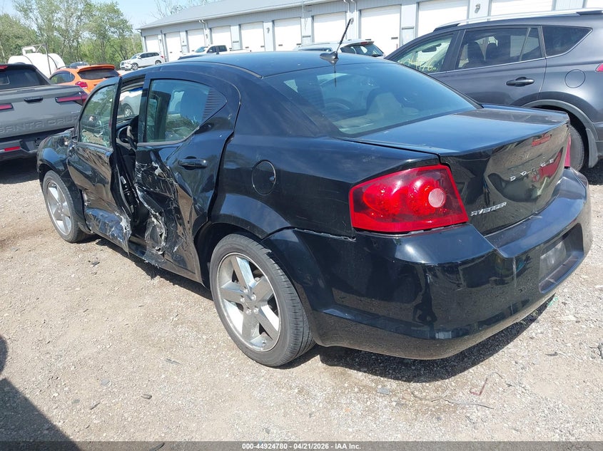 Vin: 1c3cdzab0dn652040, lot: 45422159, dodge avenger se 20133