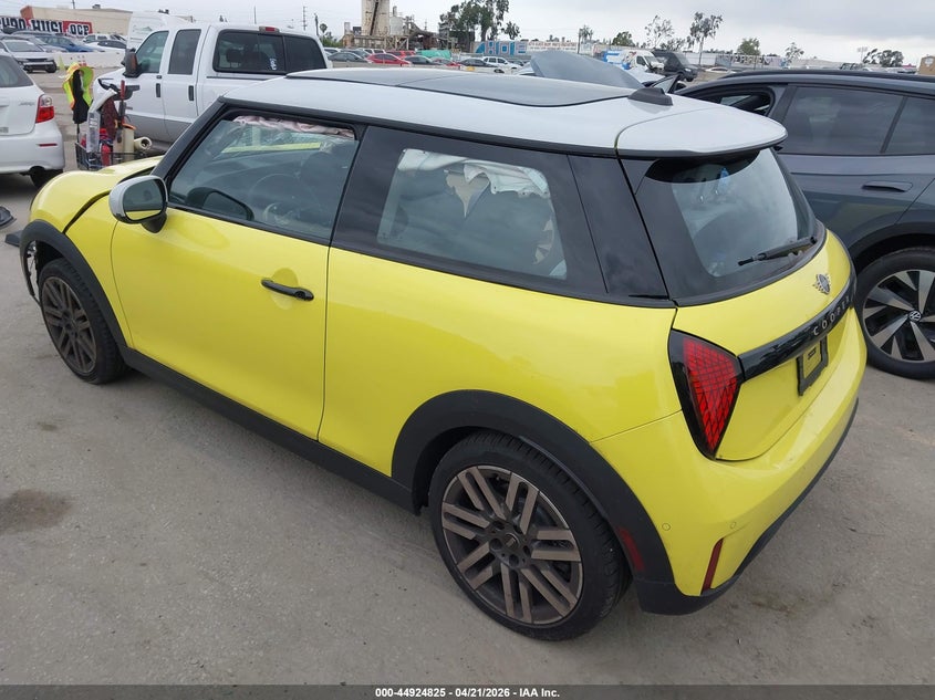 Vin: wmw13gd05s2w53037, lot: 45422204, mini hardtop cooper 20253