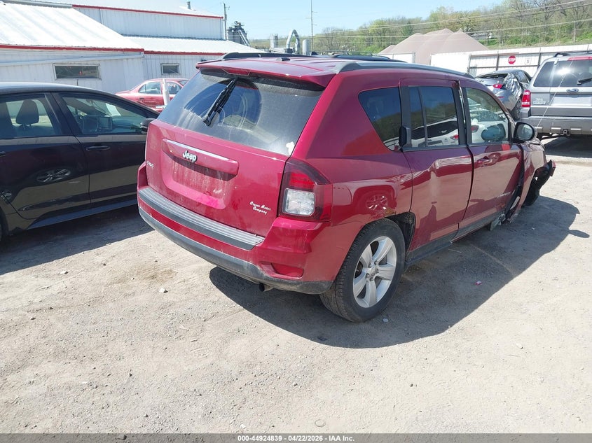 Vin: 1c4njdbbxgd778818, lot: 45422218, jeep compass sport 20164