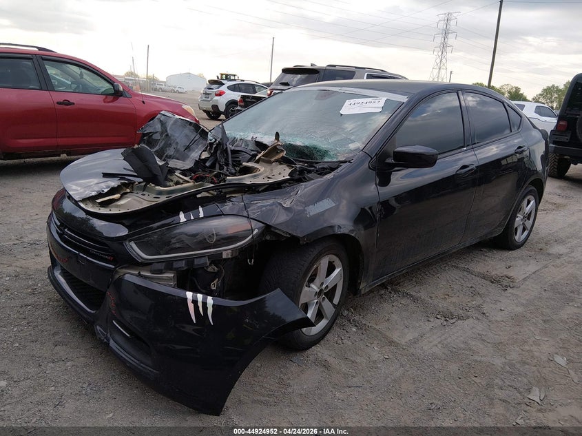 Vin: 1c3cdfbbxfd211604, lot: 45422331, dodge dart sxt 20152