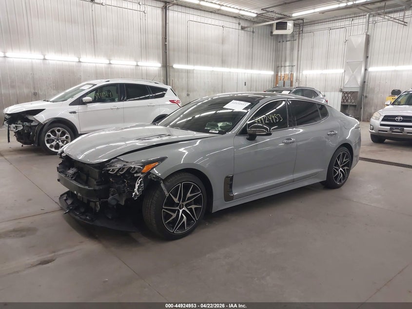Vin: knae35ld9n6116565, lot: 45422332, kia stinger gt-line 20222