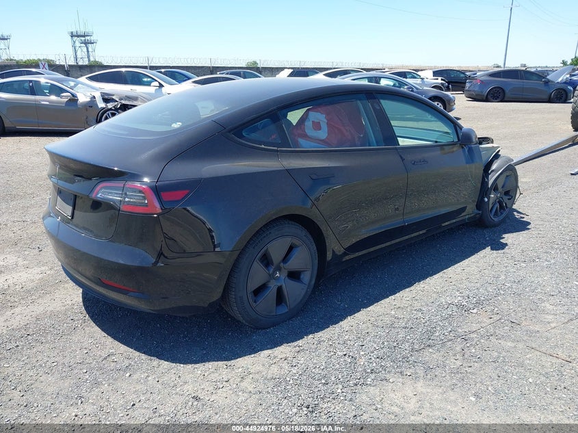 Vin: 5yj3e1ea5pf455492, lot: 45422355, tesla model 3 rear-wheel drive 20234