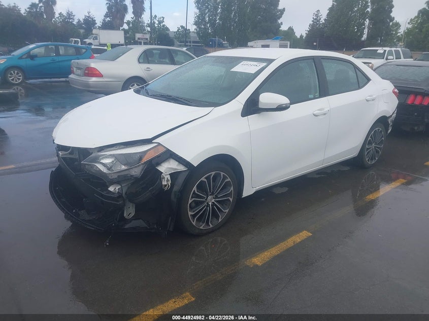 2016 Toyota Corolla S Plus