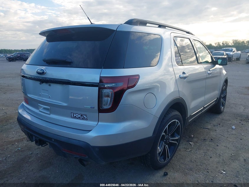 Vin: 1fm5k8gt1fgc09211, lot: 45422425, ford explorer sport 20154