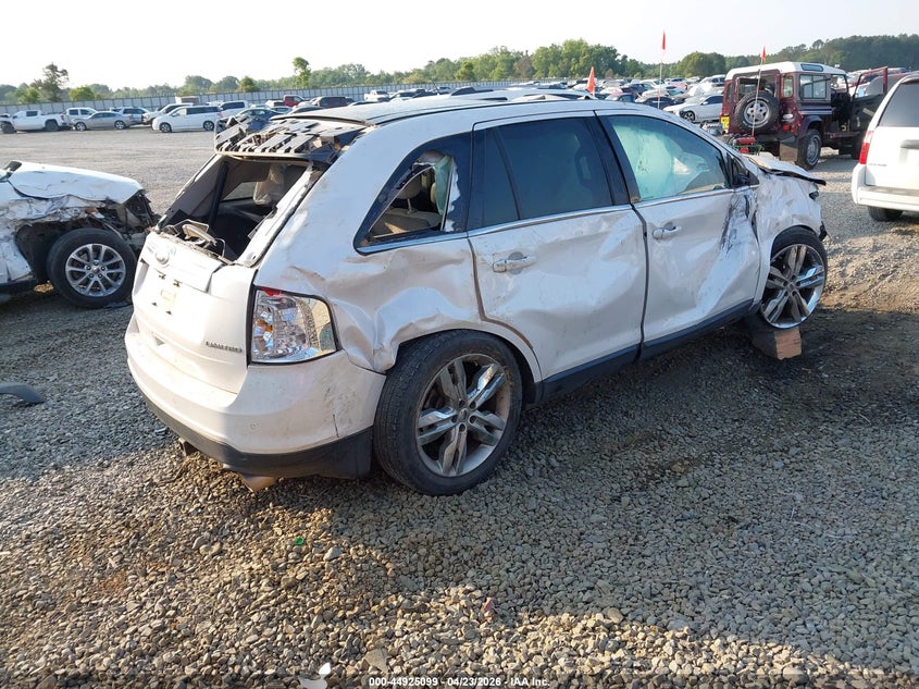 Vin: 2fmdk3kc4eba32519, lot: 45422478, ford edge limited 20144