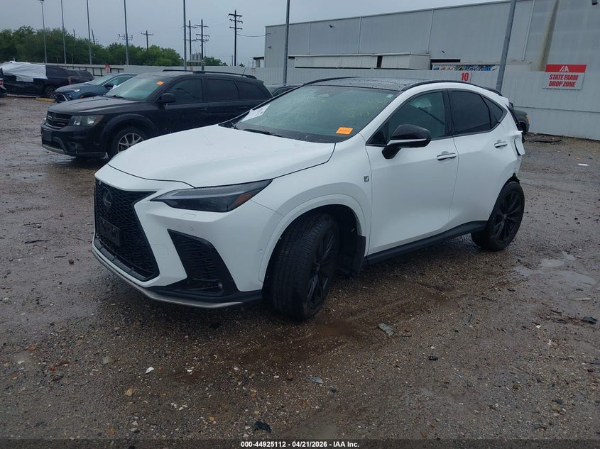 Vin: 2t2kgcez9tc110077, lot: 45422491, lexus nx 350 f sport handling 20262