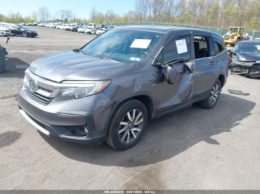 2019 Honda Pilot Ex-L 5FNYF6H52KB059852 photo 1