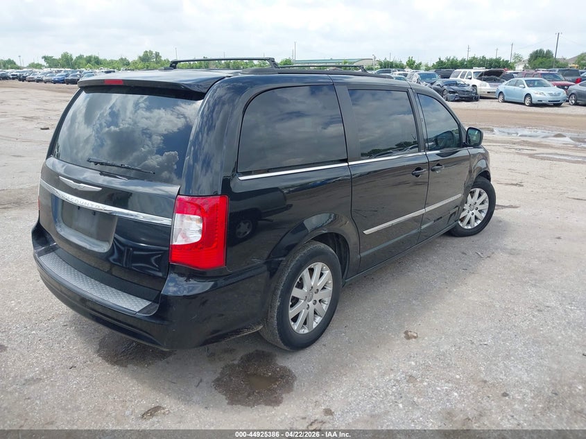 Vin: 2c4rc1bg5dr816695, lot: 45422764, chrysler town & country touring 20134
