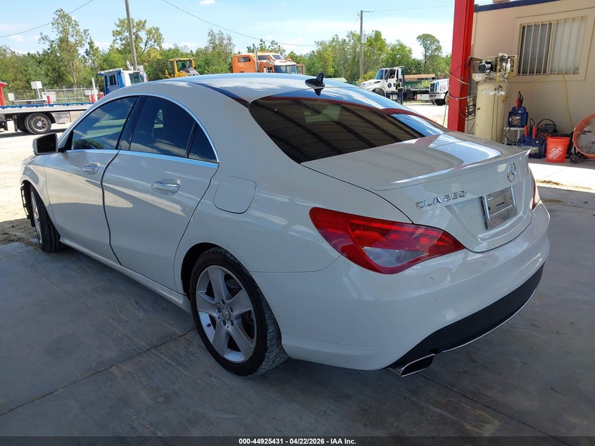 2016 Mercedes-Benz Cla 250