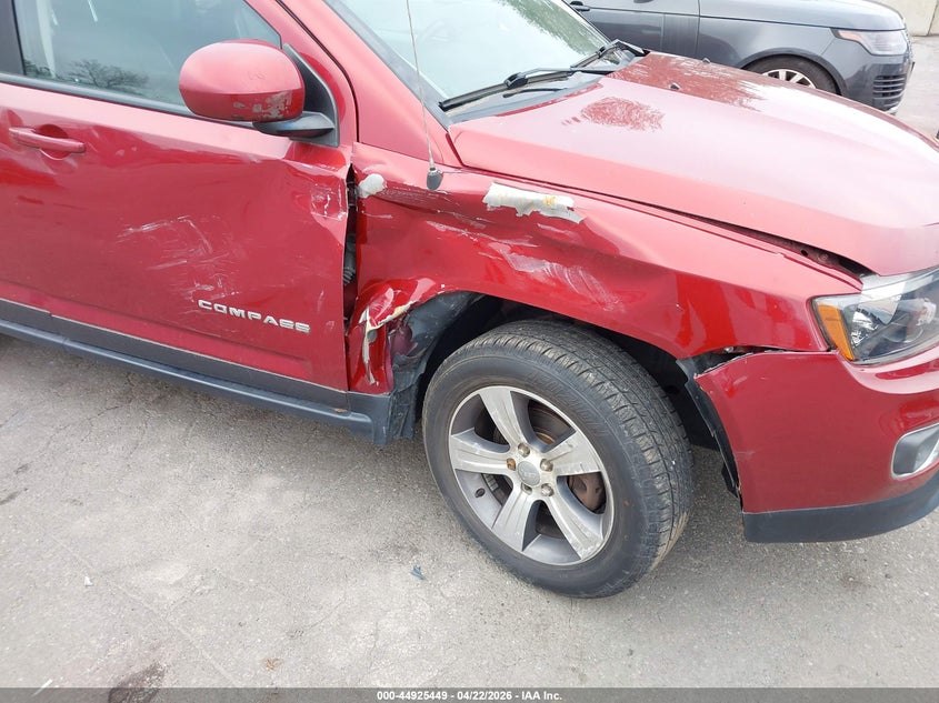 2016 Jeep Compass High Altitude Edition VIN: 1C4NJCEA9GD797440 Lot: 44925449