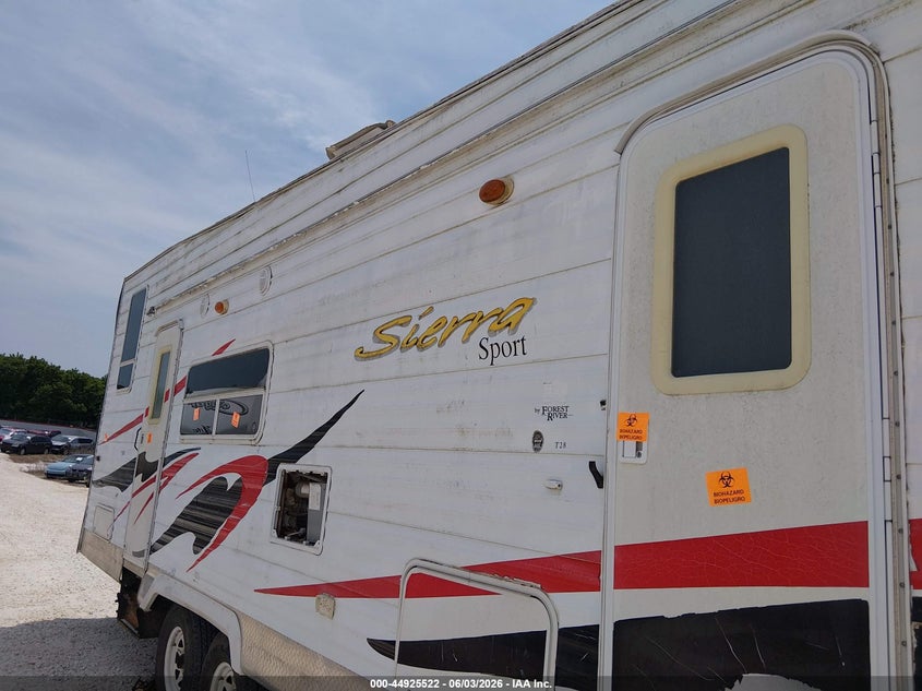 2005 OTHER FOREST RIVER SIERRA TRAILER N/A