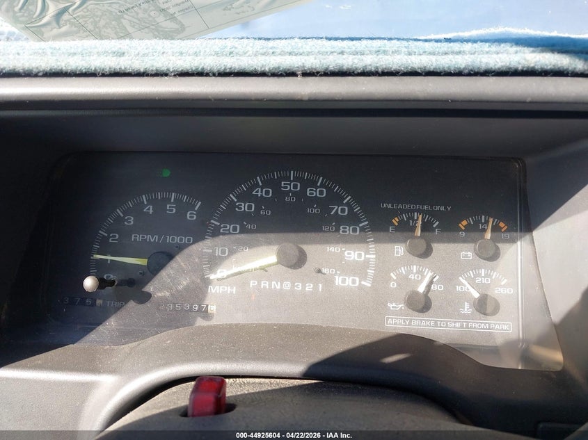 1997 GMC Sierra 1500 Sl Wideside VIN: 1GTEC19R7VE531159 Lot: 44925604