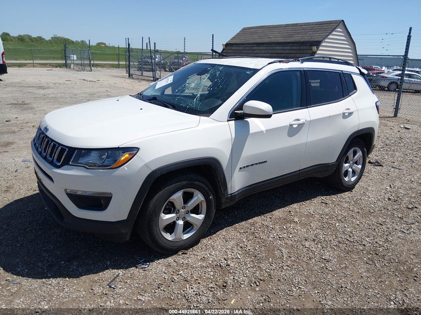 Vin: 3c4njdbb1jt349570, lot: 45423040, jeep compass latitude 4x4 20182
