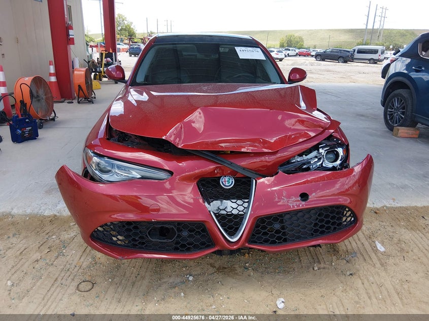 2018 Alfa Romeo Giulia Ti Sport Rwd VIN: ZARFAECN5J7580985 Lot: 44925676